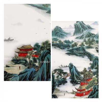 Tranh Sứ Bồng Lai Tiên Cư
